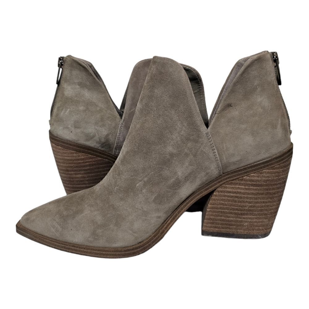 VINCE CAMUTO Gigietta Suede Booties - Size 11 - Picture 3 of 9
